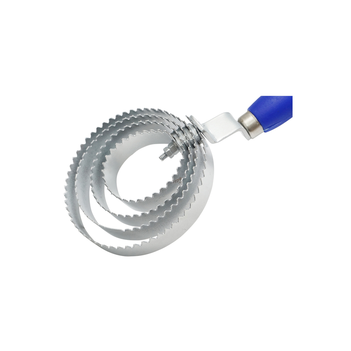 Perie tesala metalica spiralata pentru cai 230x105 mm Breckner Germany