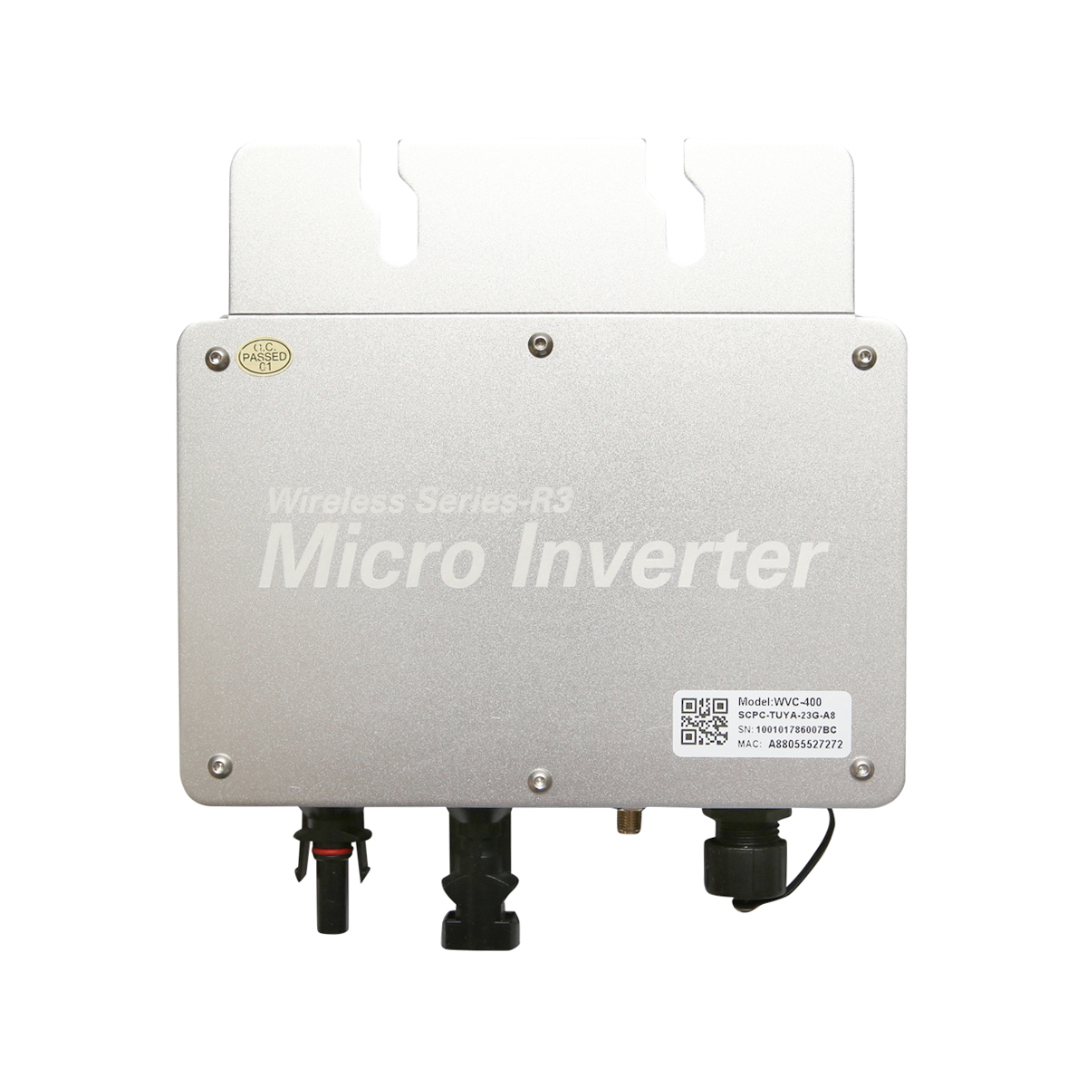 Microinvertor pentru panouri solare fotvoltaice 400W, 230V, WiFi, IP65, MPPT