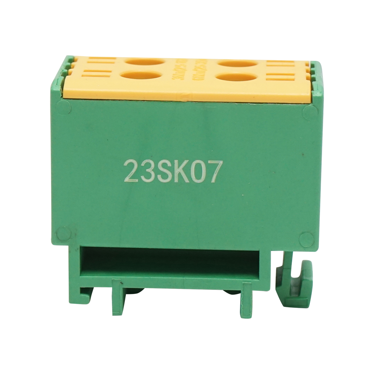 Clema derivatie AL-CU, 1P, izolata galben-verde 25mm2, 380VAC