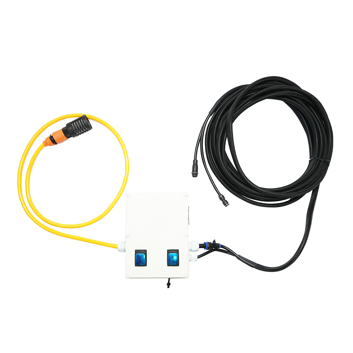 Sistem de curatat panouri solare fotovoltaice 220V cu 1 perie si brat de pana la 5.5 m