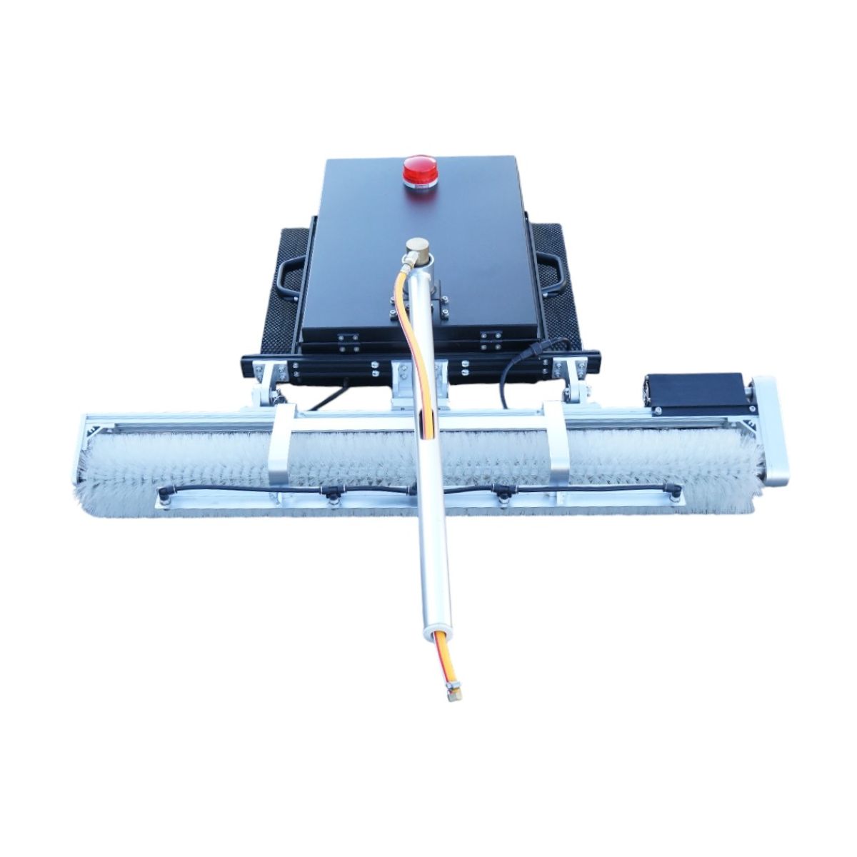 Robot curatare panouri solare fotovoltaice 24V, 380W cu telecomanda, baterie litiu 2x26Ah, latime perie 1100mm