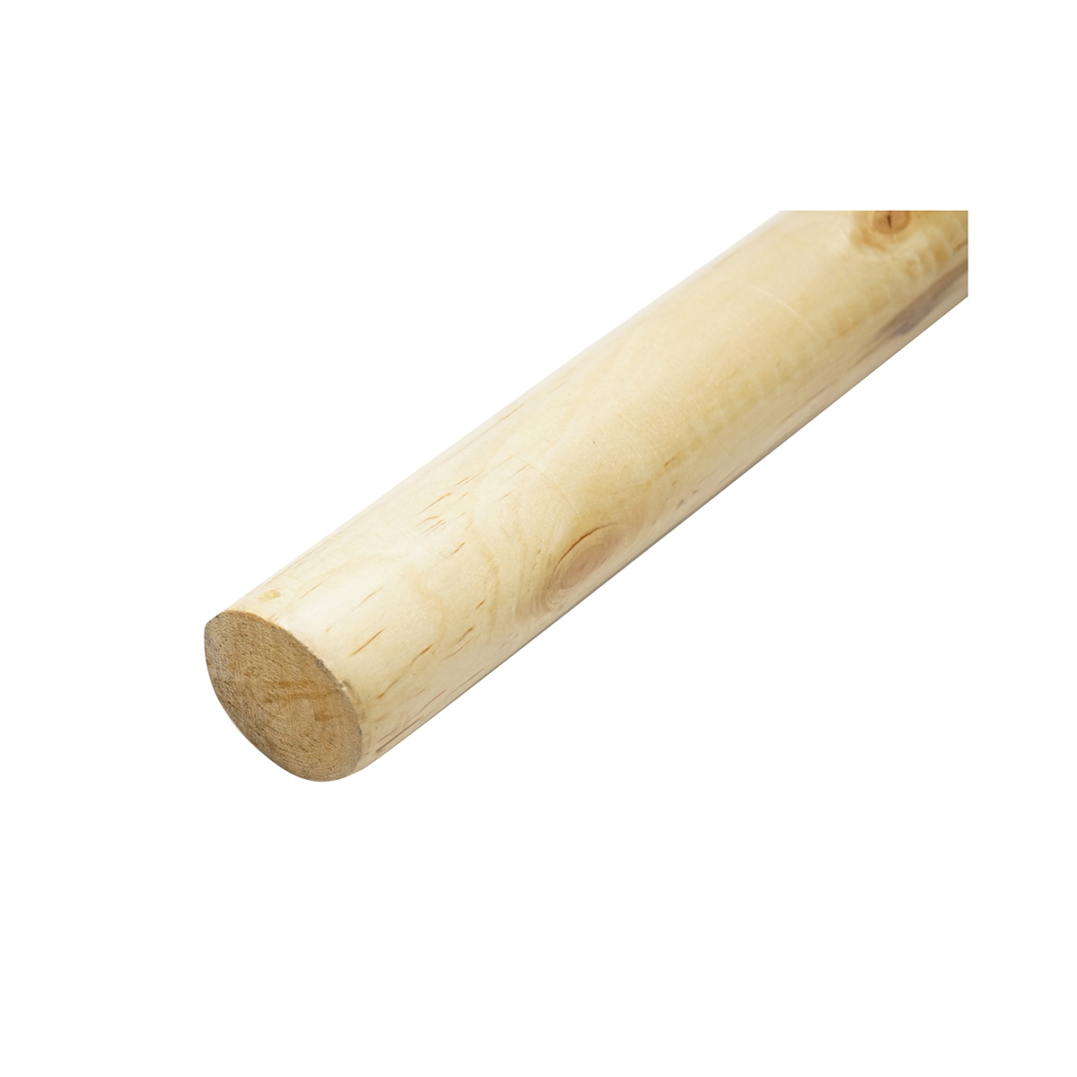 Coada din lemn lacuita pentru unelte gradina, 120 cm, diametru 36 mm