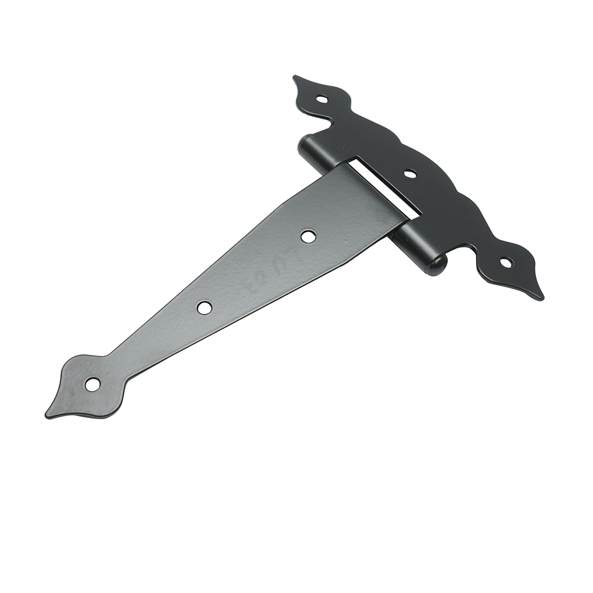 Balama neagra decorativa T8, 200mm