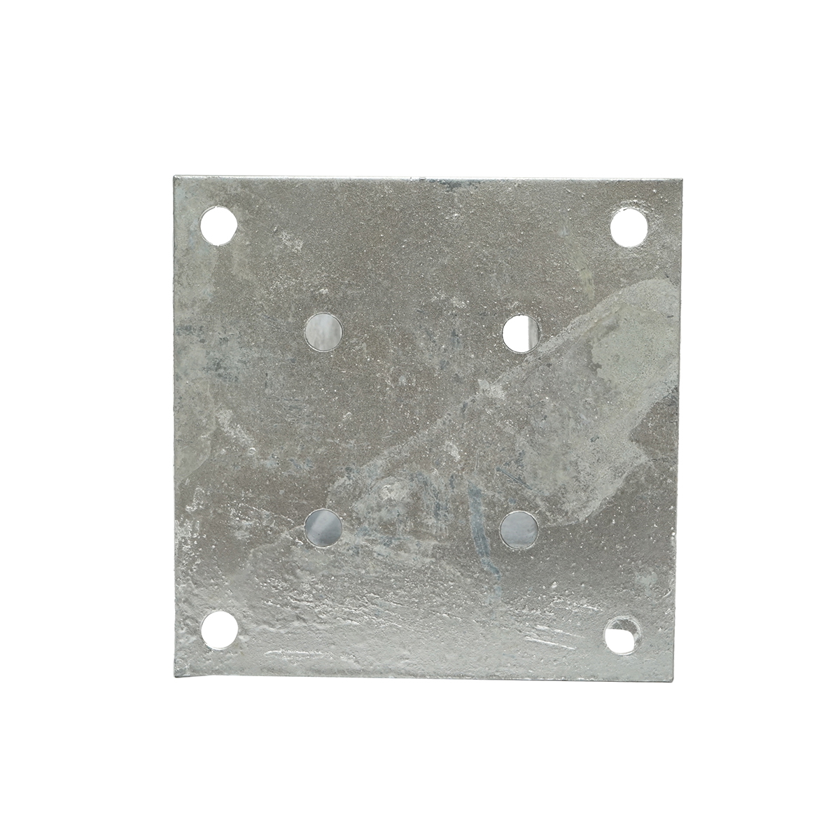 Suport stalp patrat aplicat 71x71x150 mm, Material Otel zincat