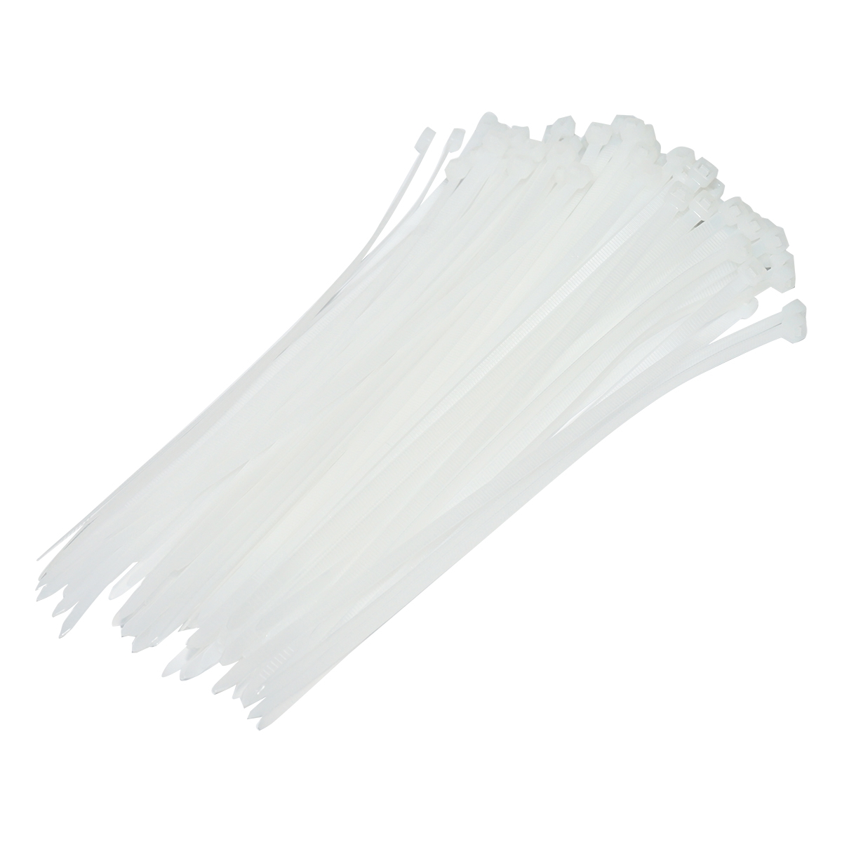 Faseta, colier plastic alb 4.8x250mm 100 buc/set Breckner Germany