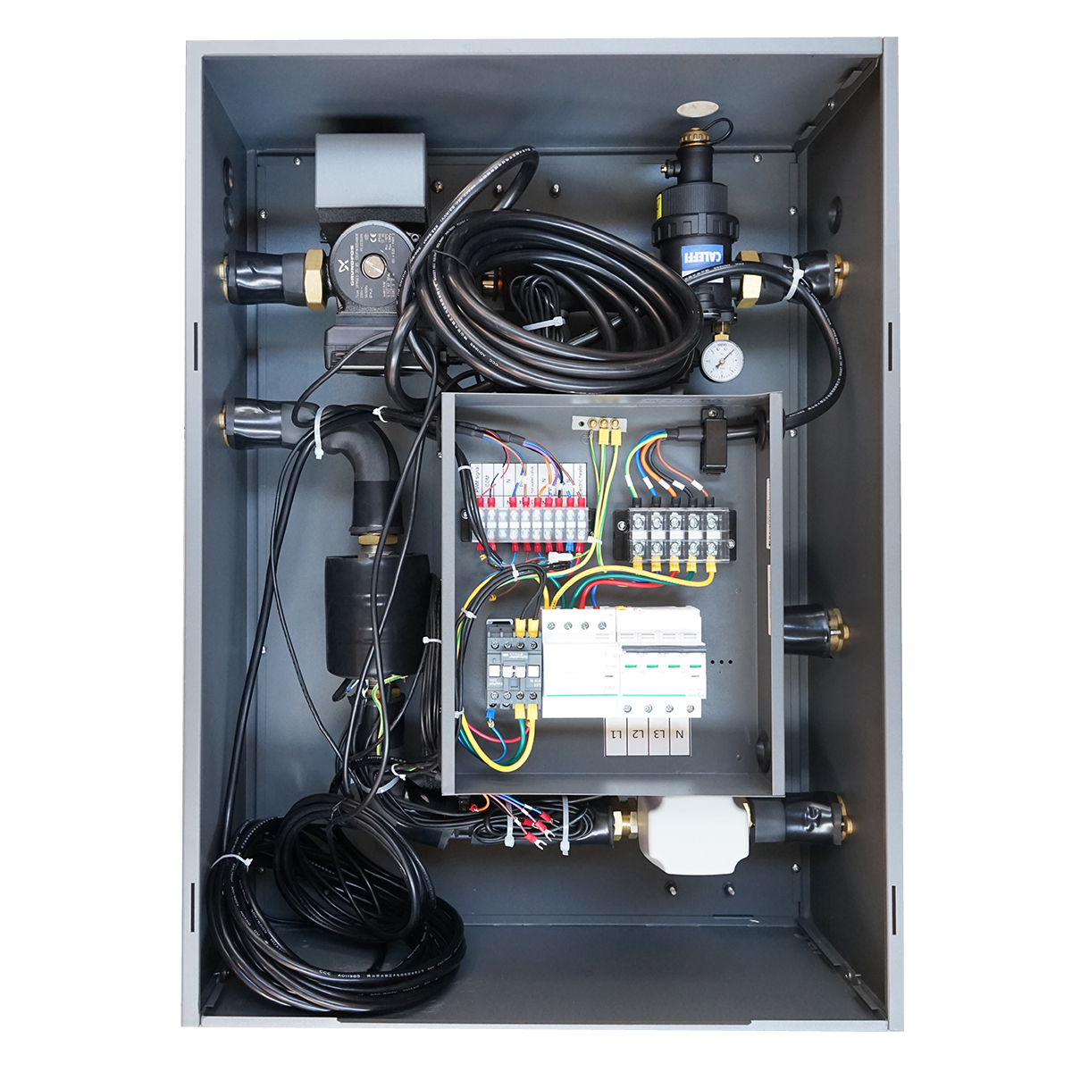 Pompa de caldura aer-apa monobloc 12KW, 380V, kit instalare inclus SPRSUN