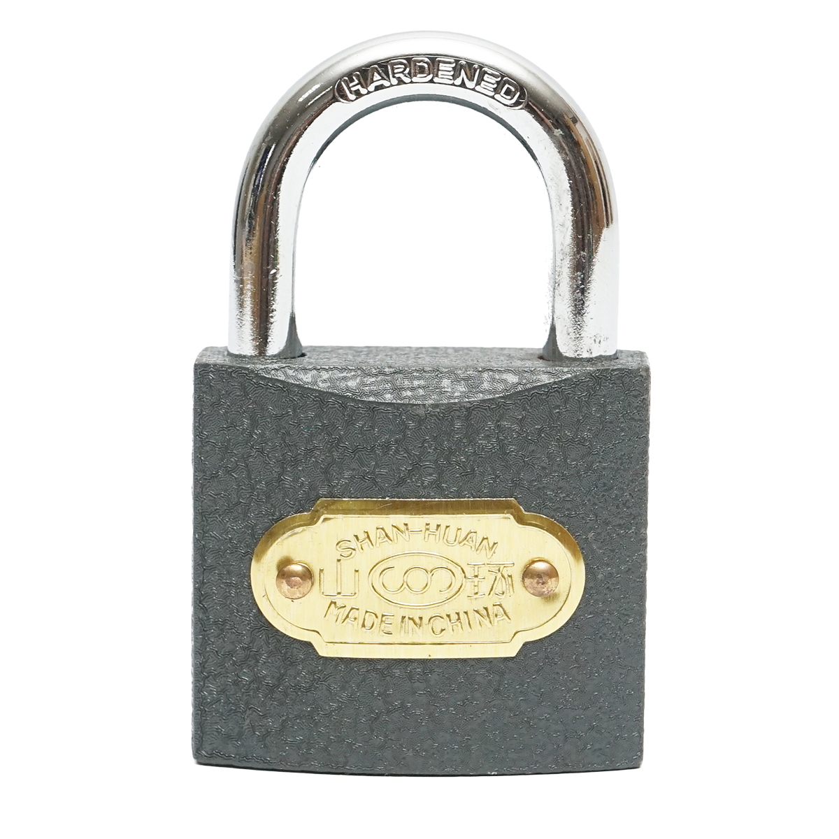 Lacat gri 38 mm cu 3 chei