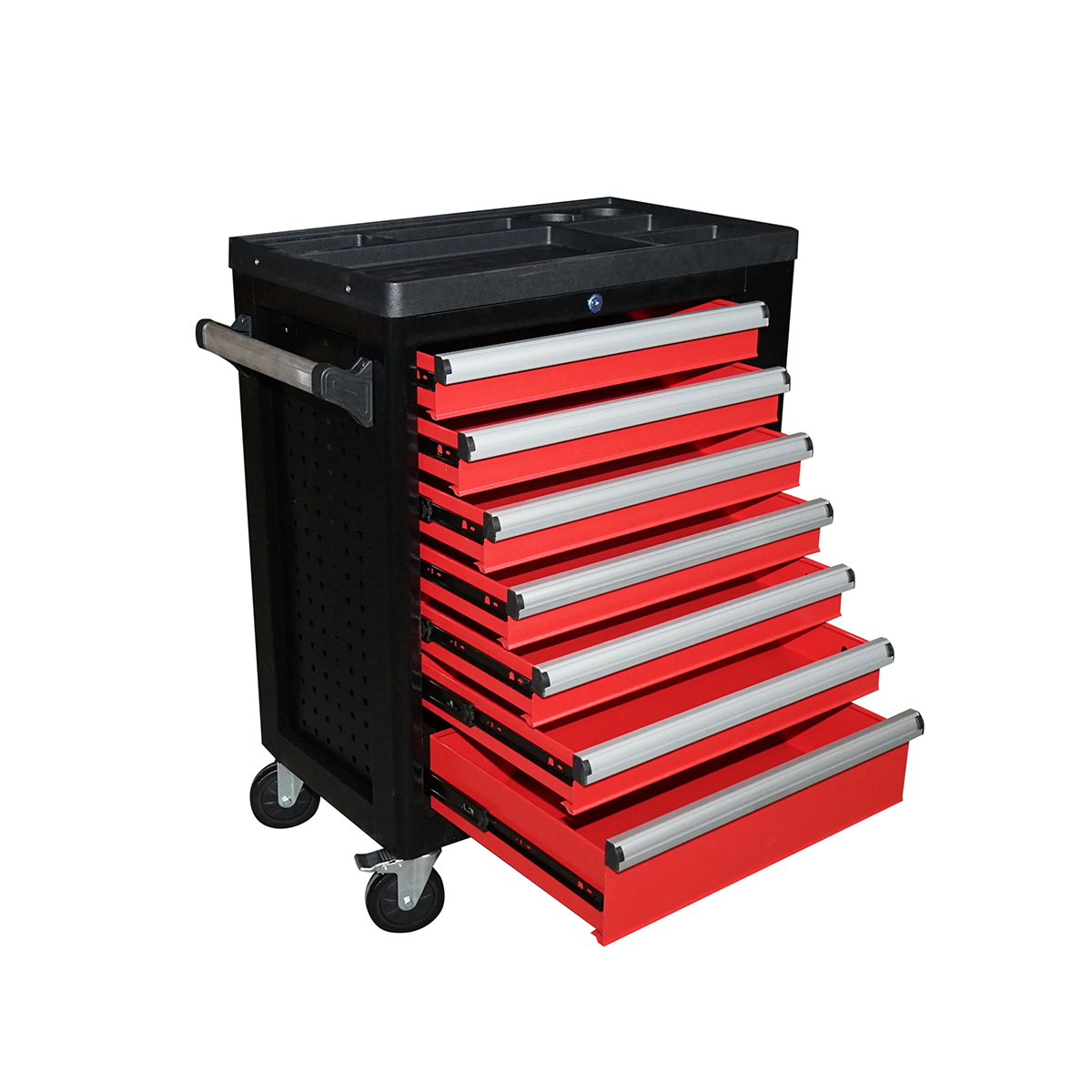 Dulap carucior pentru scule metalic, 7 sertare, 765x460x850