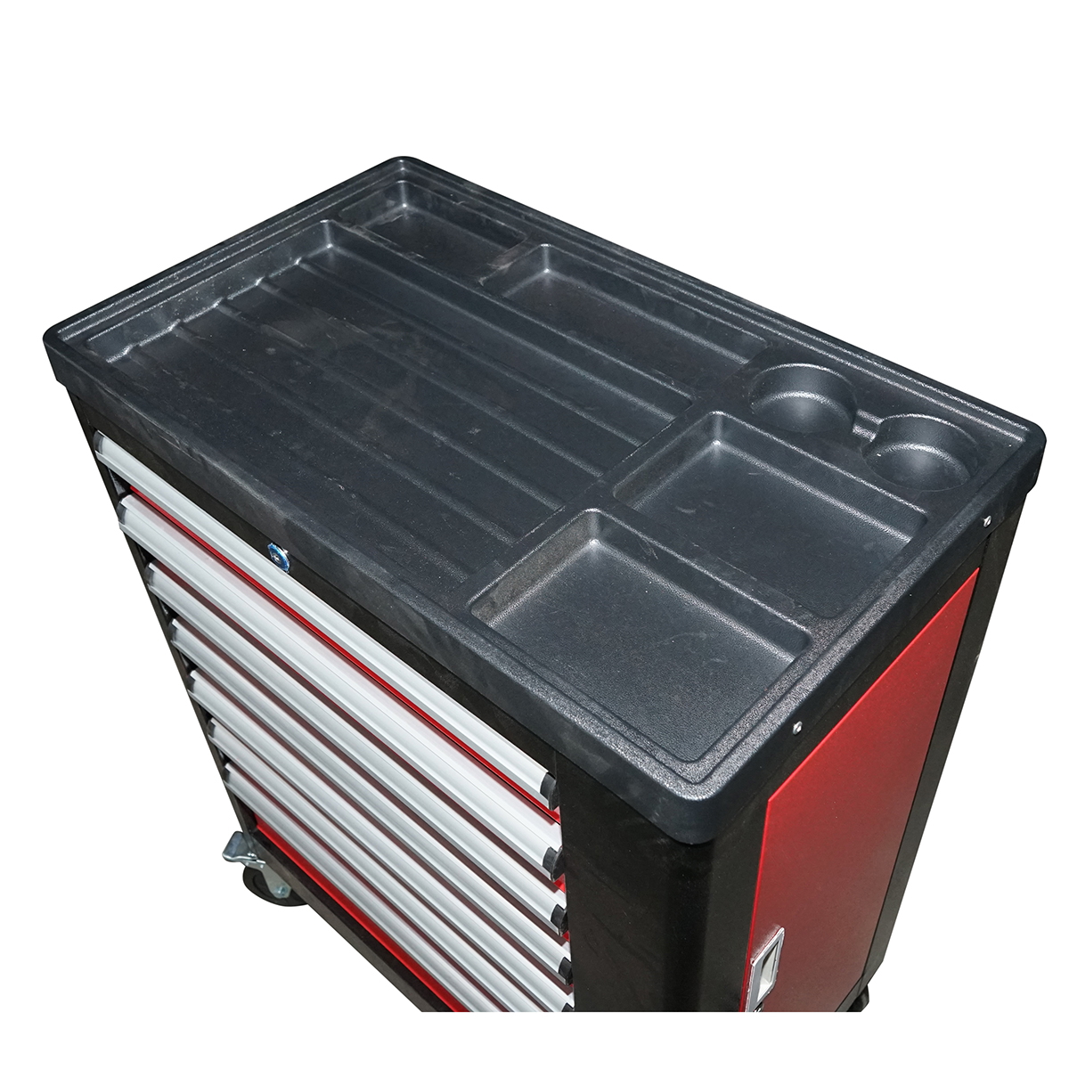 Dulap carucior pentru scule metalic, 7 sertare, 765x460x850