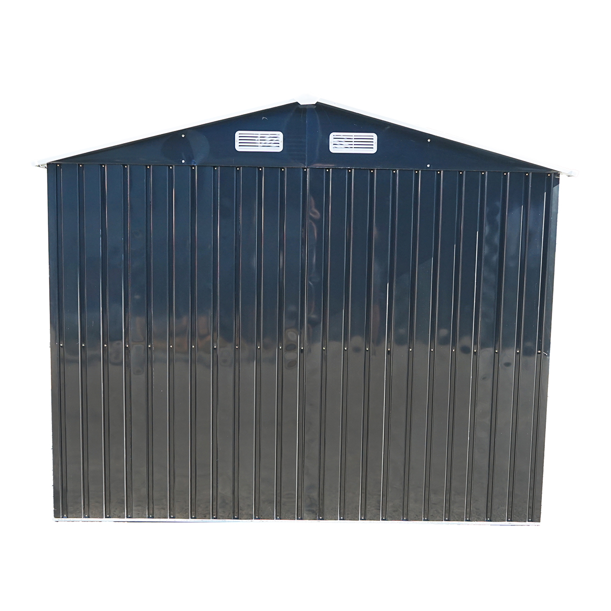 Magazie de gradina metalica 312x257x212 cm, usi glisante, 2 usi 98x170 cm, profile otel zincat 0.6 mm, cod fundatie (neinclusa) 40TH117