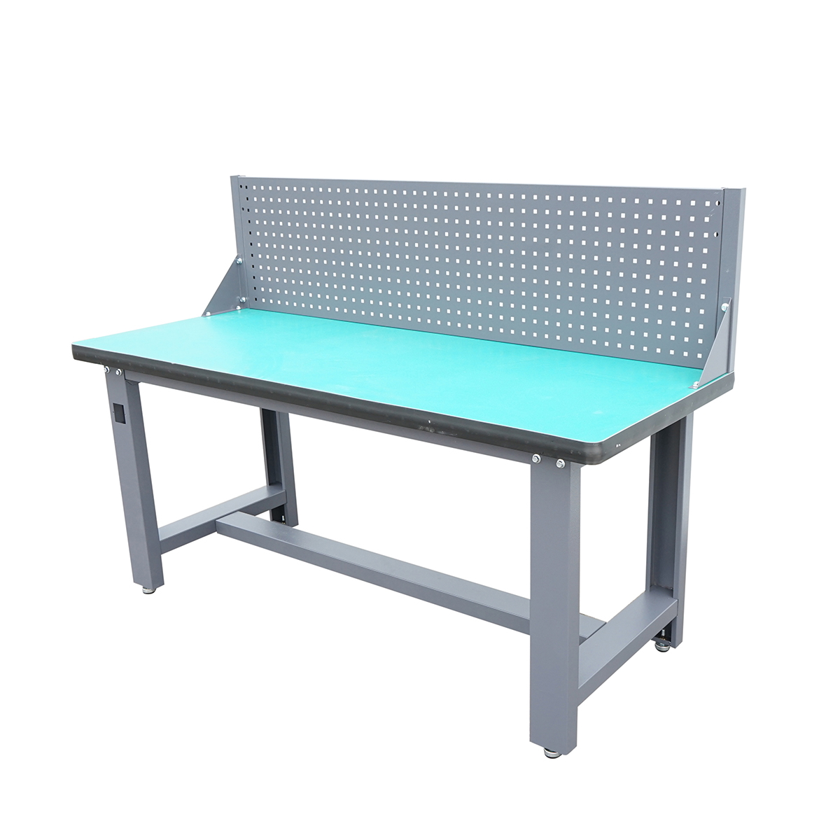 Masa/banc de lucru atelier cu panou perforat, 1800x750 mm, inaltime 800+450 mm