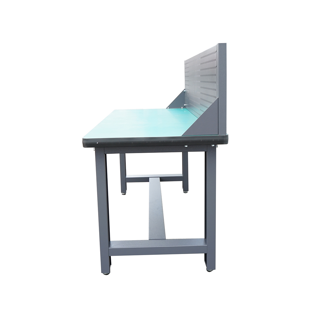 Masa/banc de lucru atelier cu panou perforat, 1800x750 mm, inaltime 800+450 mm