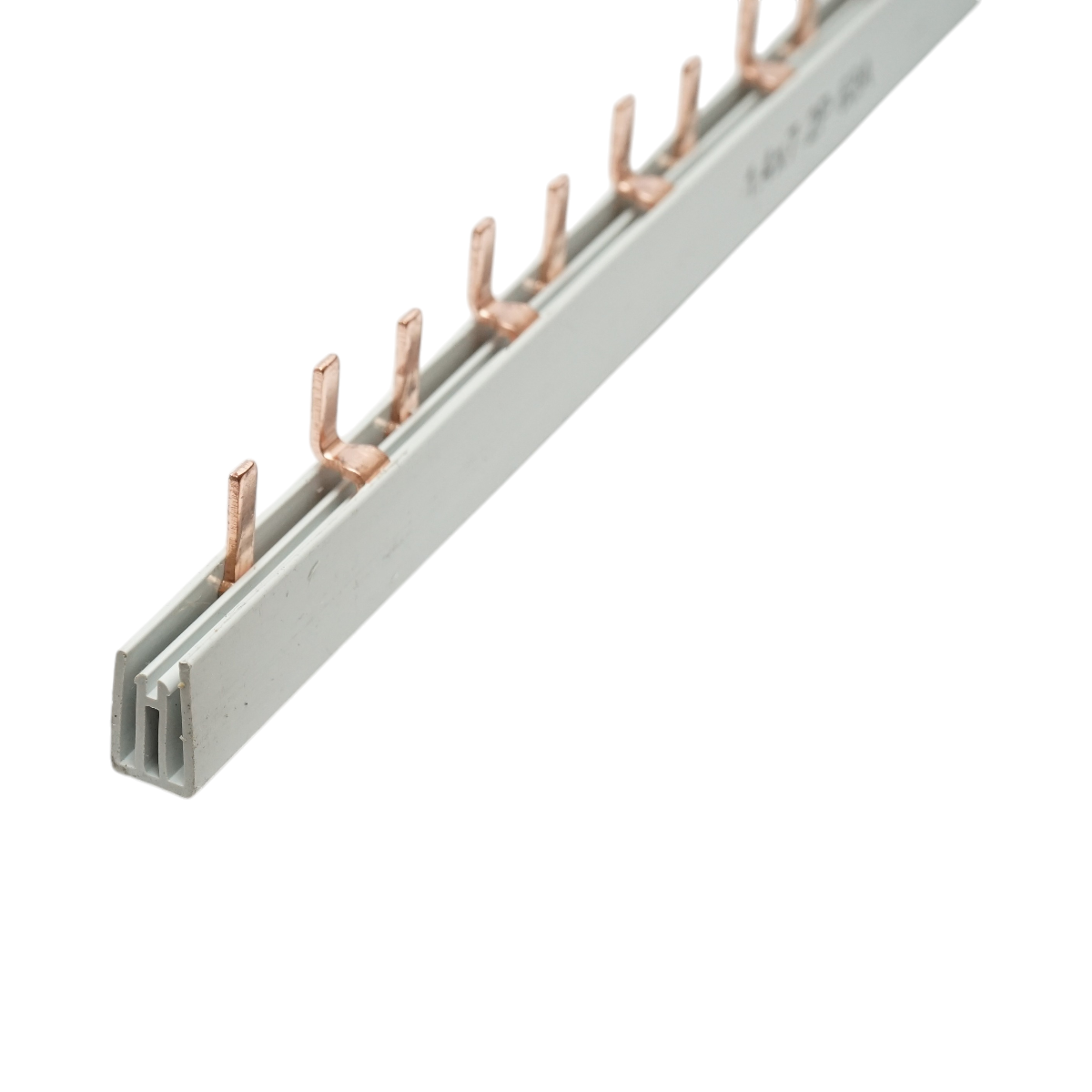 Pieptene, busbar monofazic 1m, 2P, 63A, 56 module pentru alimentare sigurante automate Longroad