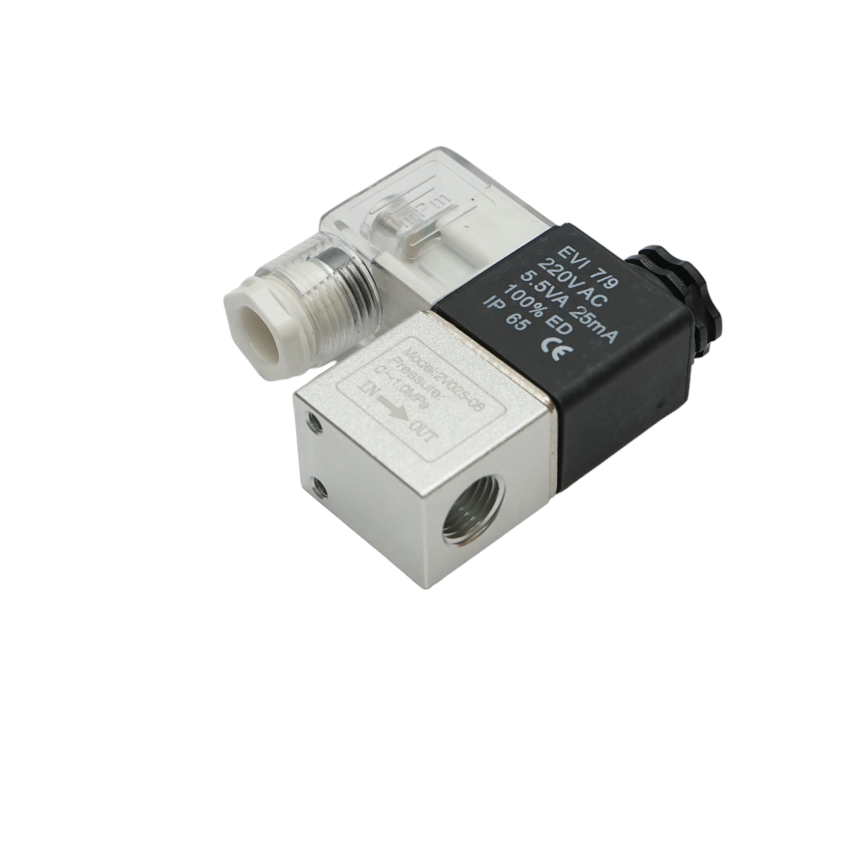 Electrovalva pneumatica 1 circuit 1/4, AC220V IP65