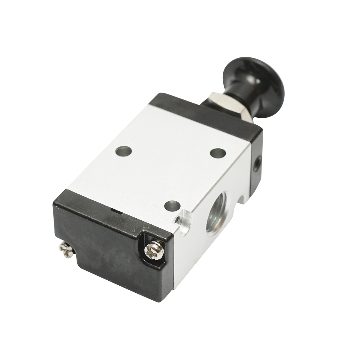 Electrovalva pneumatica 3 cai, 2 pozitii G 1/4 cu maner