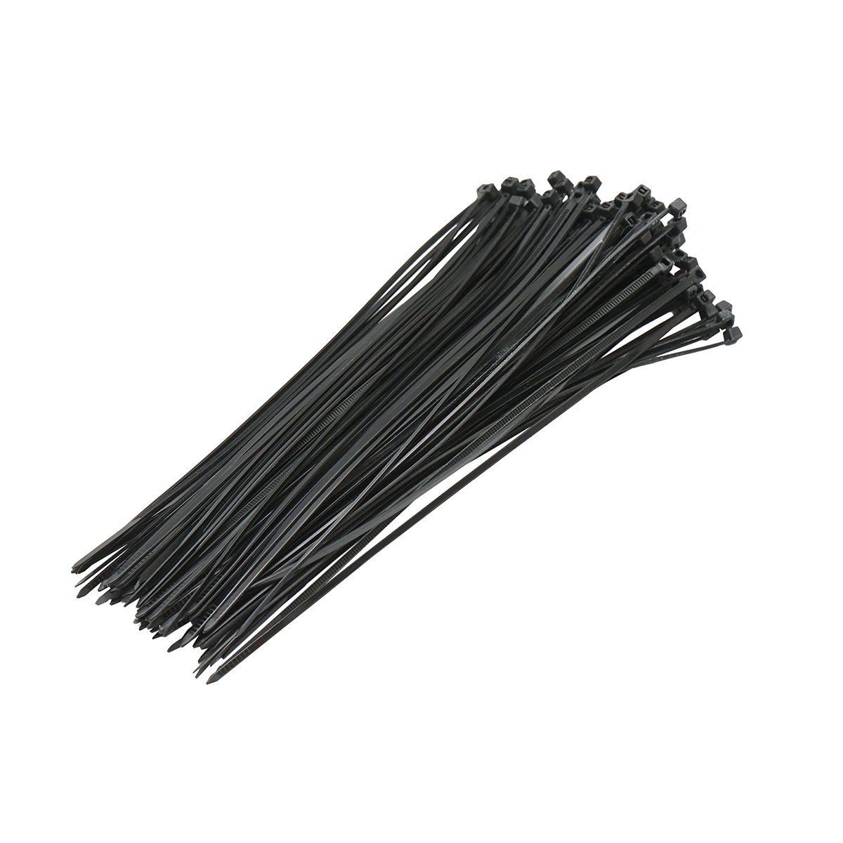 Faseta, colier plastic negru 2.5x200mm 100 buc/set Breckner Germany