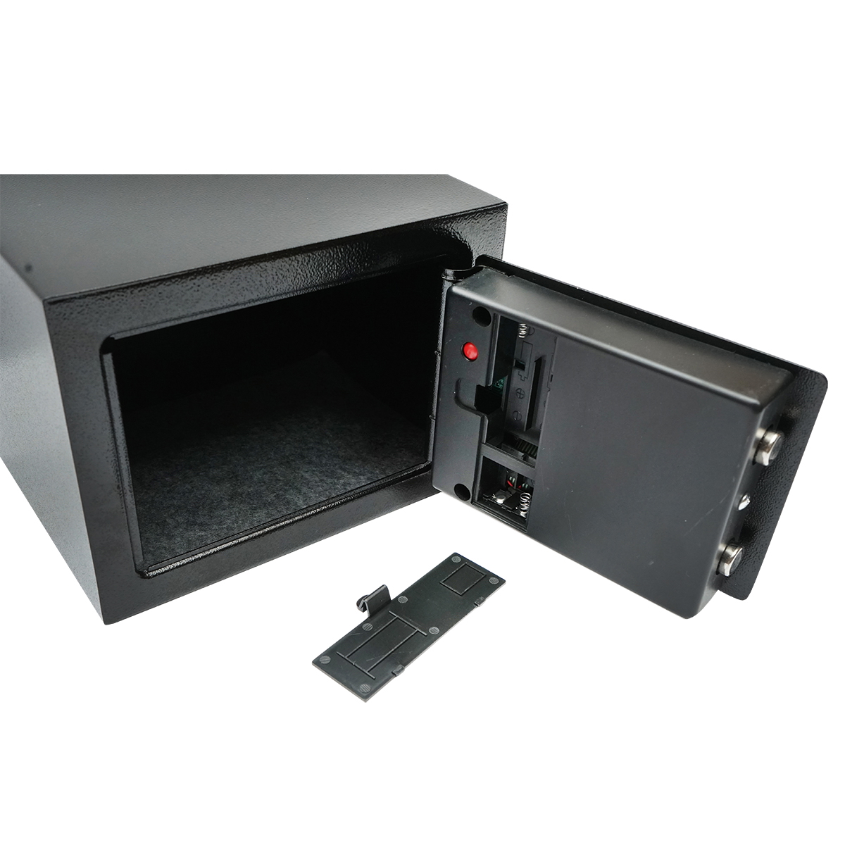 Seif mobila cu inchidere electronica, 2 chei, 230x170x165 mm, baterie 4 x AA, accesorii fixare 2 buc