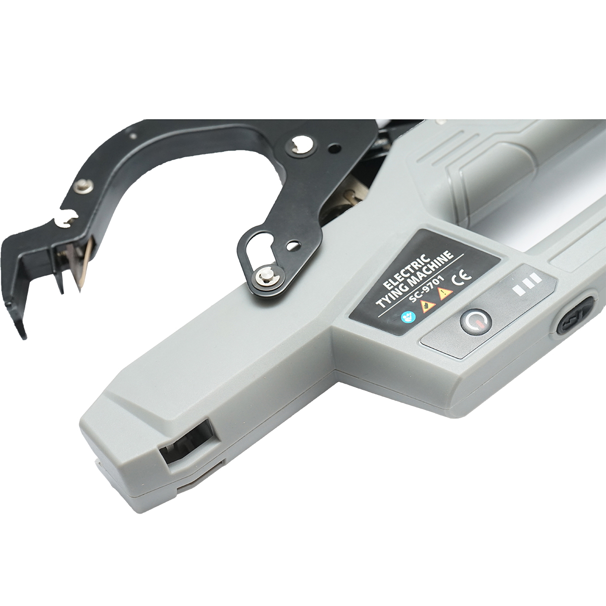 Aparat automat legat vita de vie, legume, pomi 5W, acumulator Li-ion 4.2V 2.5Ah, diametru legare 45mm, incarcare 2-3 ore, 0.55 kg, set cu rola banda si valiza