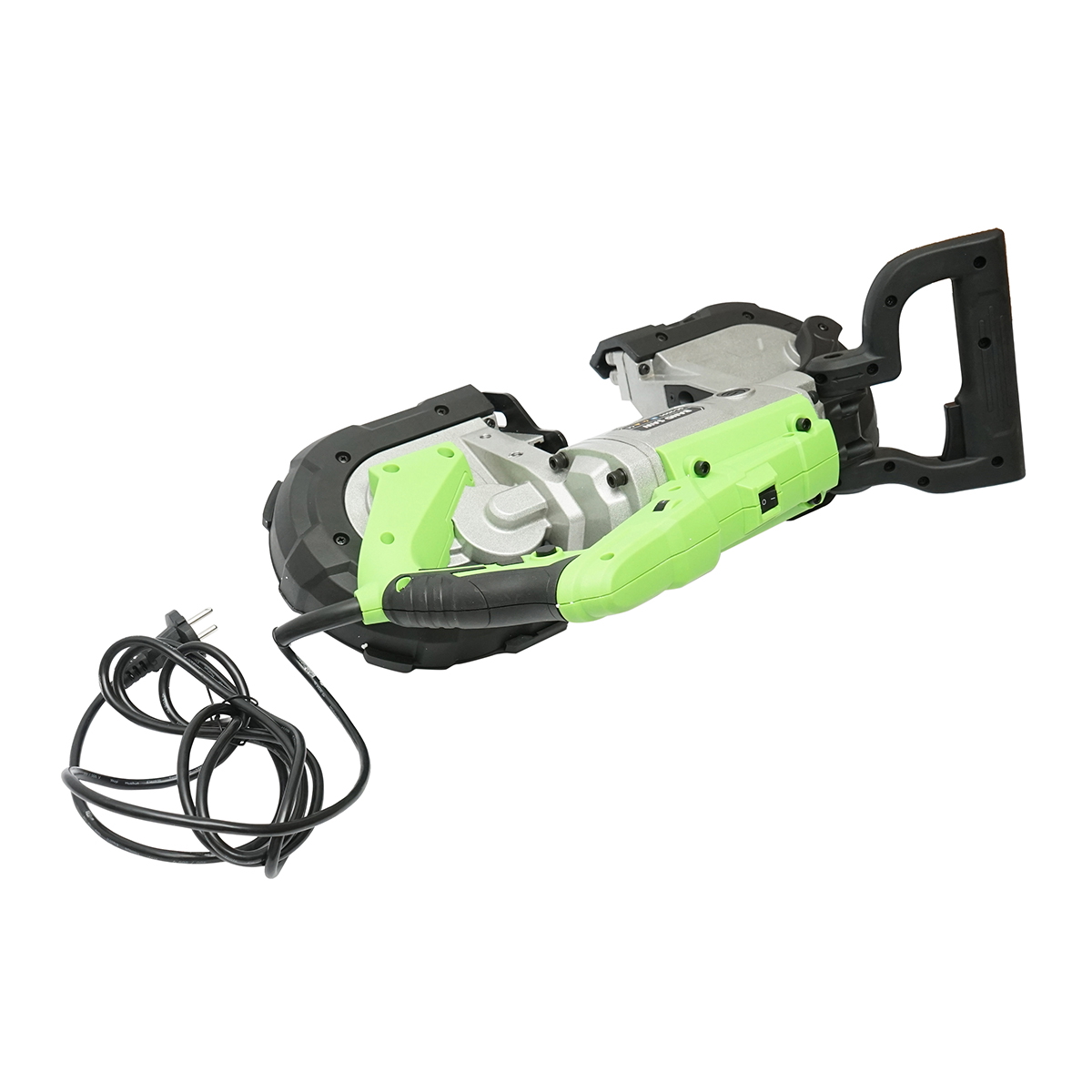 Fierastrau cu banda pentru metal 1100W, 220V, 50Hz, viteza 0.8-2.4 m/s, panza 1141x13x0.65 mm, taiere rotund 120mm, patrat 120x120mm