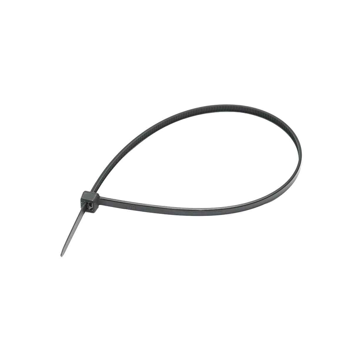 Faseta / colier plastic negru 3.5x250 mm, 100 buc/set, Breckner Germany