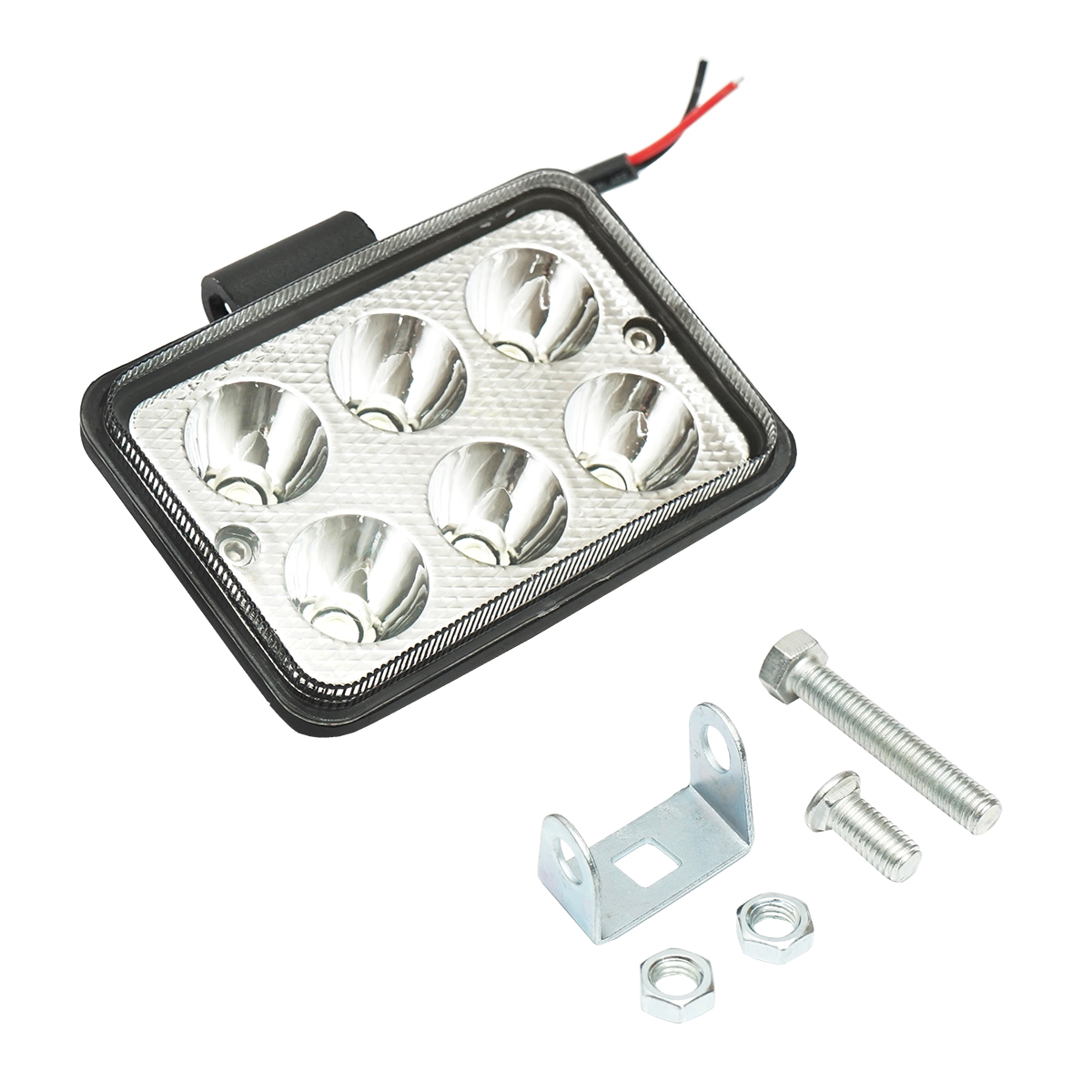 Lampa LED tip spot 18W, 10-60V, 6 LED, unghi radiere 30 grade, 1100LM, 110x76x54 mm, Aluminiu, IP67, 5000-6500K