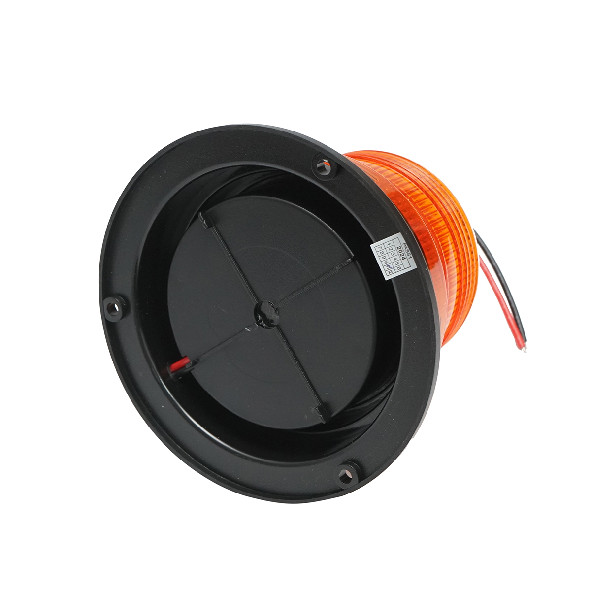 Girofar LED 10-30V cu 3 functii, prindere in 3 suruburi IP65