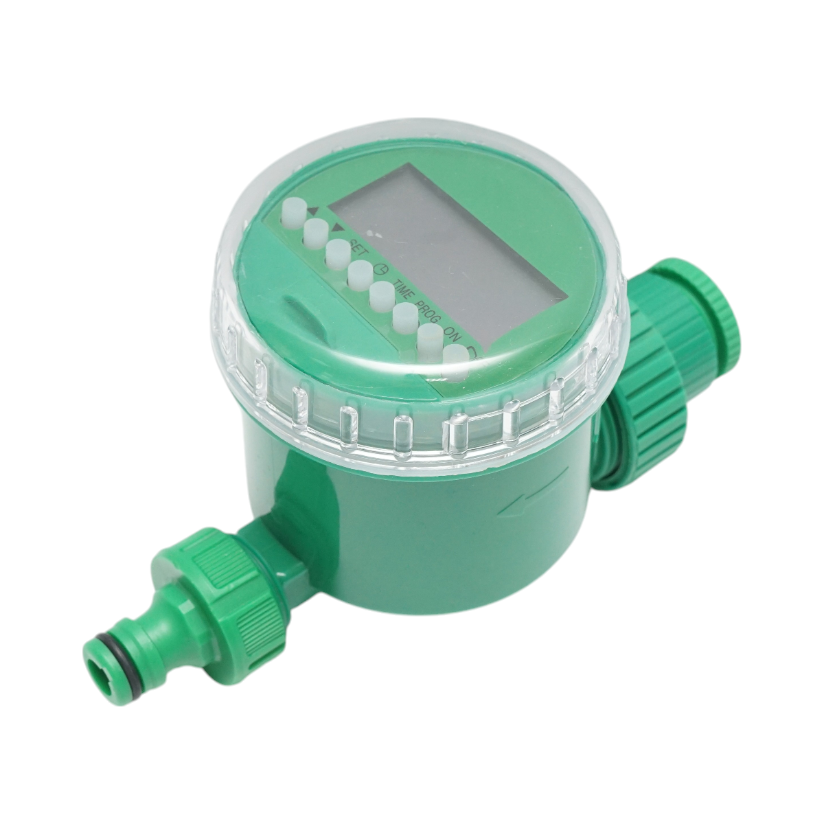 Kit complet irigare prin picurare 66 piese: furtun 1/4" PE 41m (4/6mm), temporizator electronic, 20 duze reglabile, 18 racorduri T, 20 tepuse fixare, adaptoare 3/4" si distribuitor dublu, banda teflon