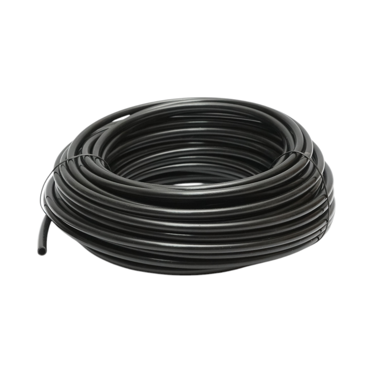 Kit complet pulverizare apa tip ceata 65 piese pentru terasa si gradina, furtun PE flexibil 20m 1/4 inch (4/6mm), 20 duze alama, racorduri, conector T rapid, adaptor robinet, banda teflon, dop capat, coliere