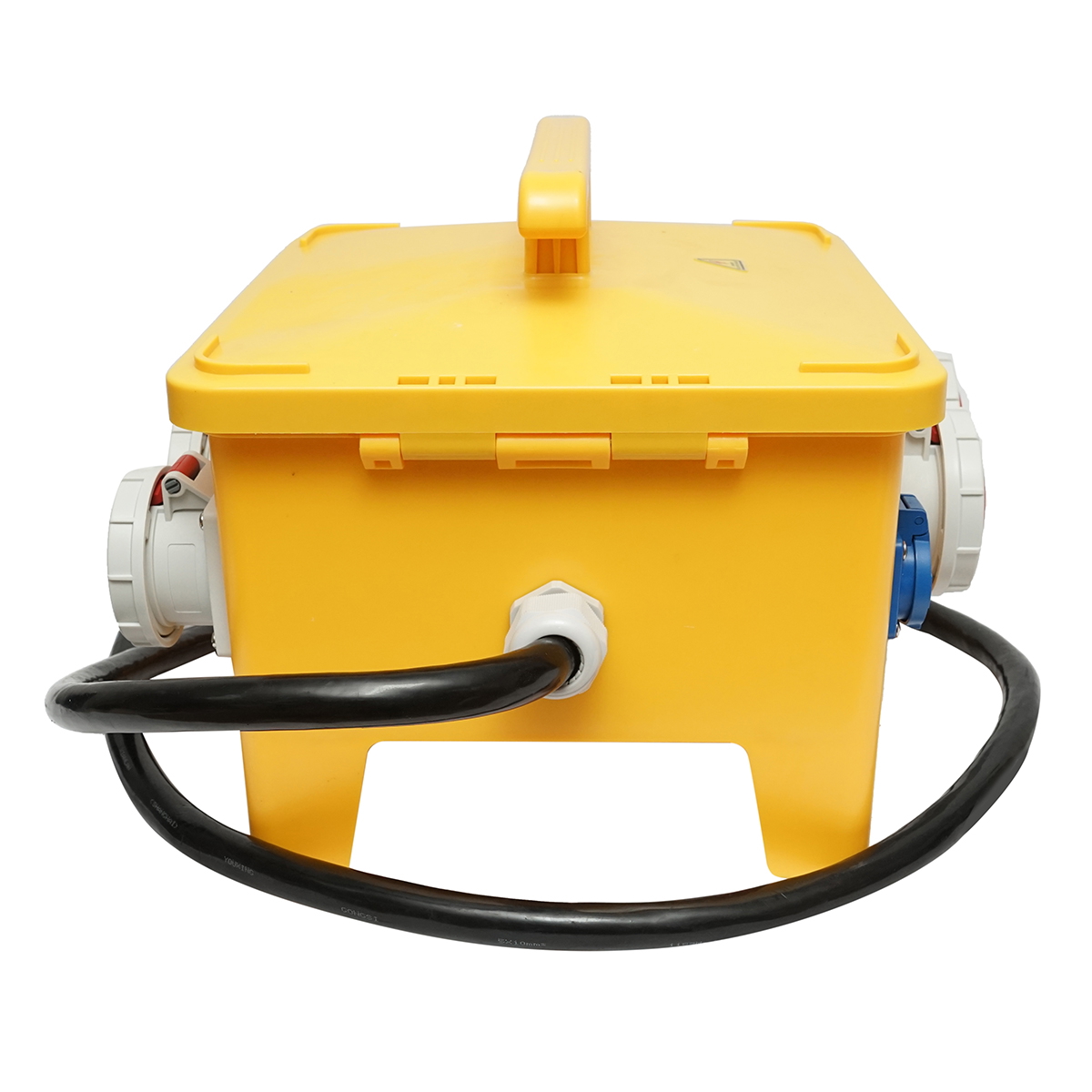 Tablou grup prize organizare santier portabil 2x415V/16A, 4x230V/16A, 1x415V/32A, 1x415V/63A, 370x340x330mm IP44/67 SUNTREE