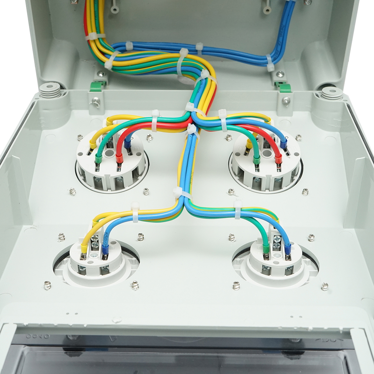 Tablou grup prize organizare santier 2x250V/16A, 2x415V/32A, 380x280x150mm IP44/67 SUNTREE