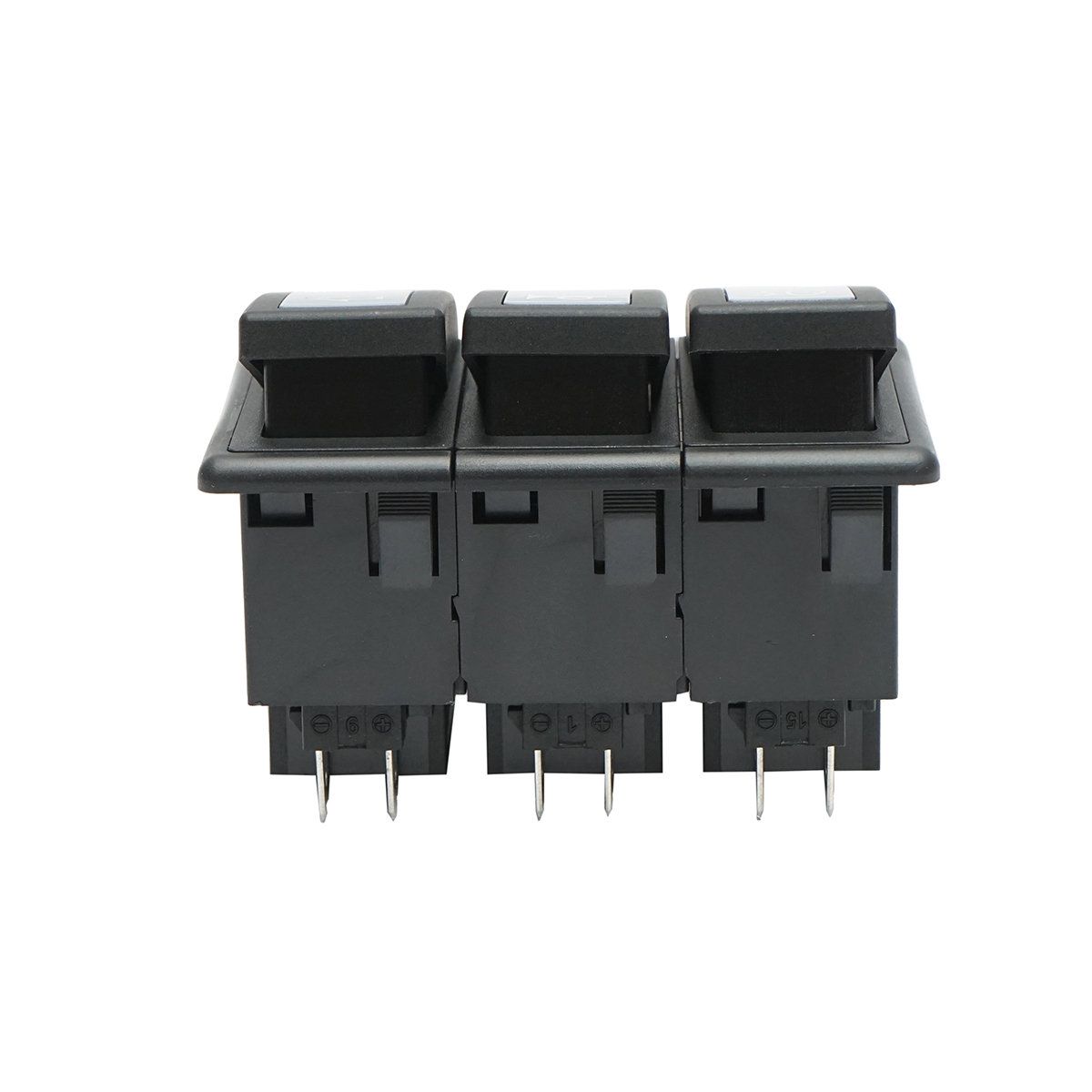 Panou comanda cu comutator universal 3 butoane