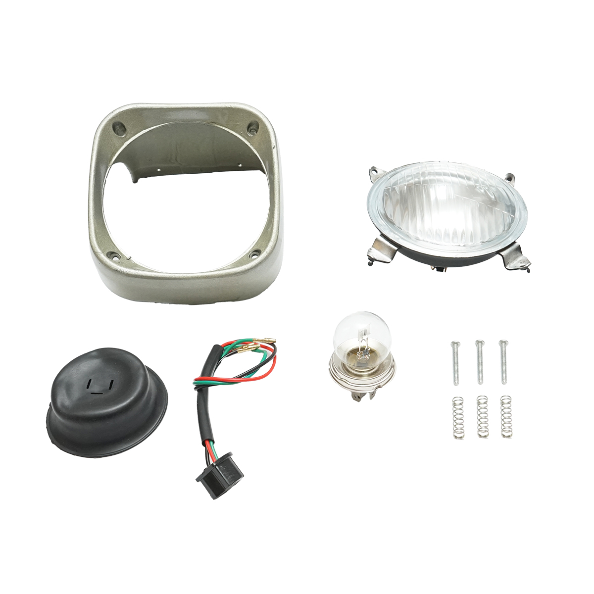 Far stanga MASSEY FERGUSON / LANDINI diametru 126 mm, cod OEM 1860184, 189-19, 1890155M1, 3600102M91, 3600103M91, 963434M91, 963437M1, 1621205M1, 1662377M91, 1672769M91, 1672771M91, 1860176M1, 1874192M92