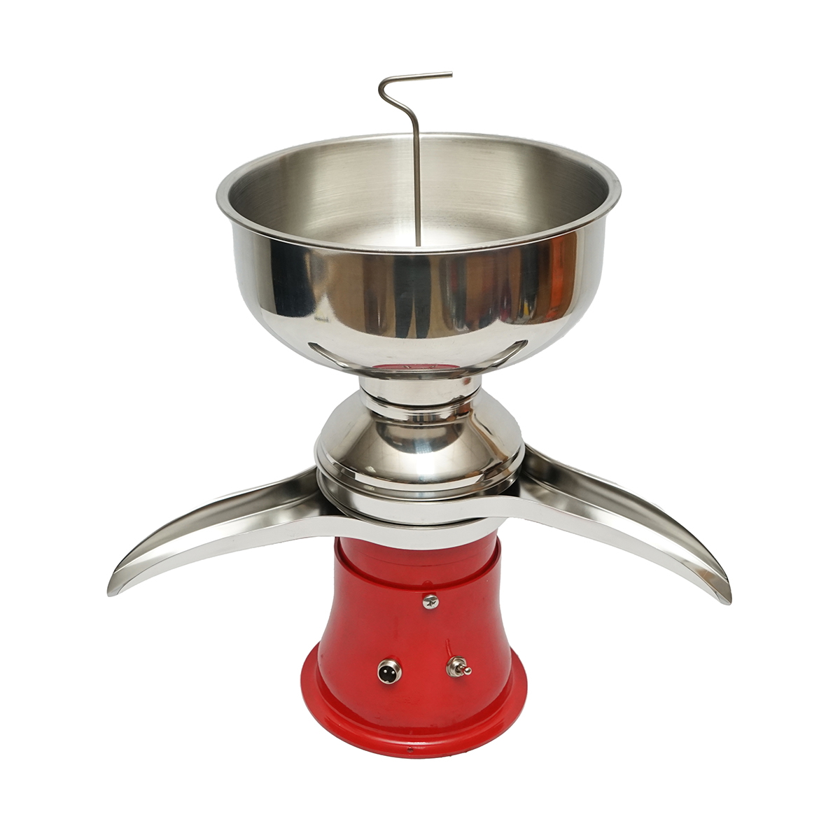 Separator smantana din lapte / degresat automat 30W, 100-240V 60 Hz, turatie 9800-11000 rpm, recipient inox 5L, capacitate 50L/h, grasime lapte degresat ?0,03%, 8.41 kg