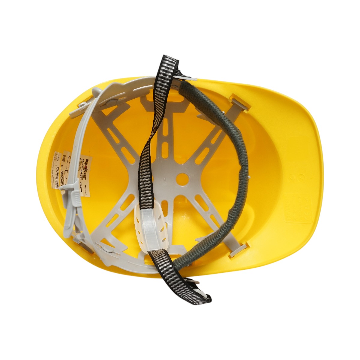 Casca ventilata reglabila 51-63cm galbena Crownman