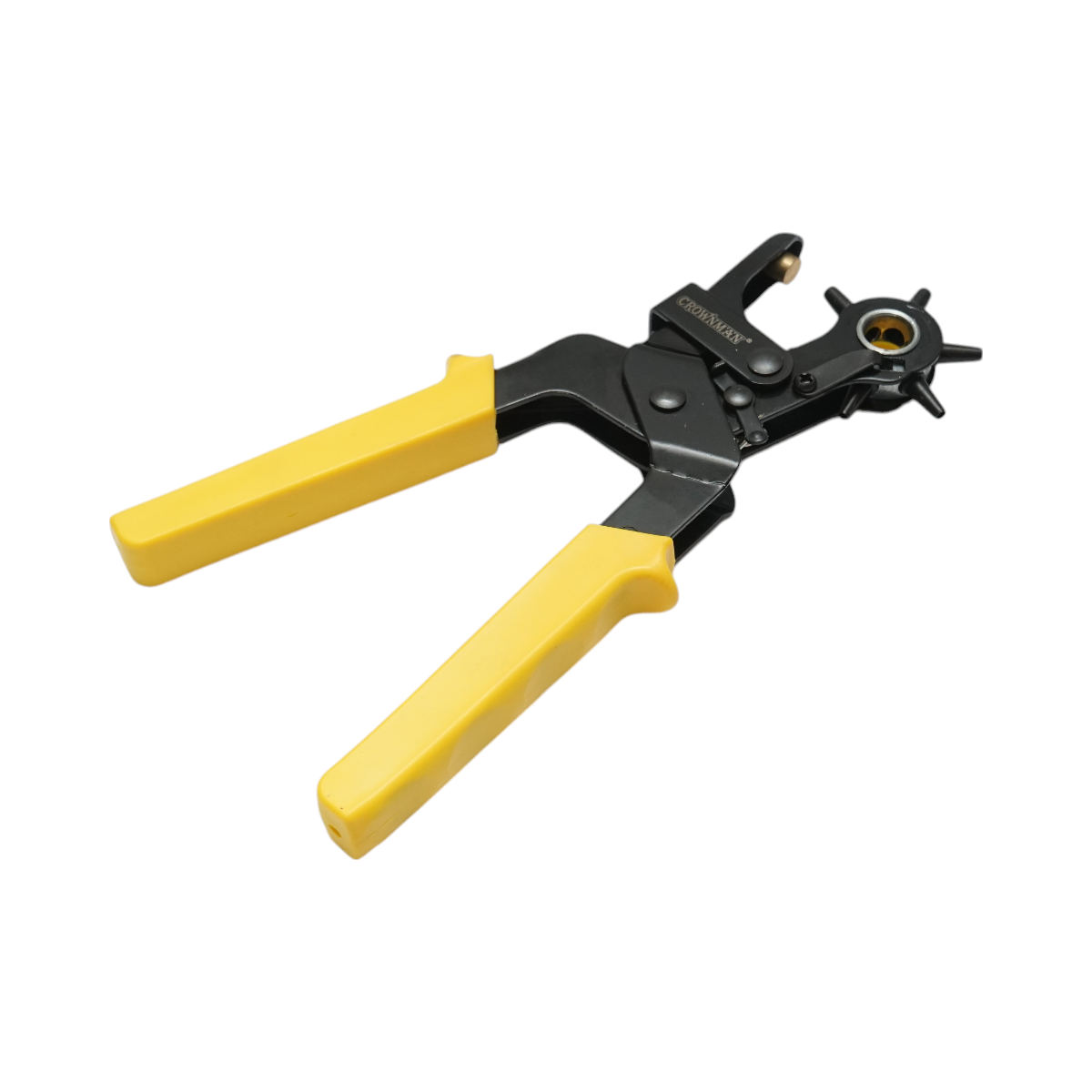 Cleste perforator rotativ CROWNMAN 225 mm, 6 capete, diametre perforare 2-4.5 mm