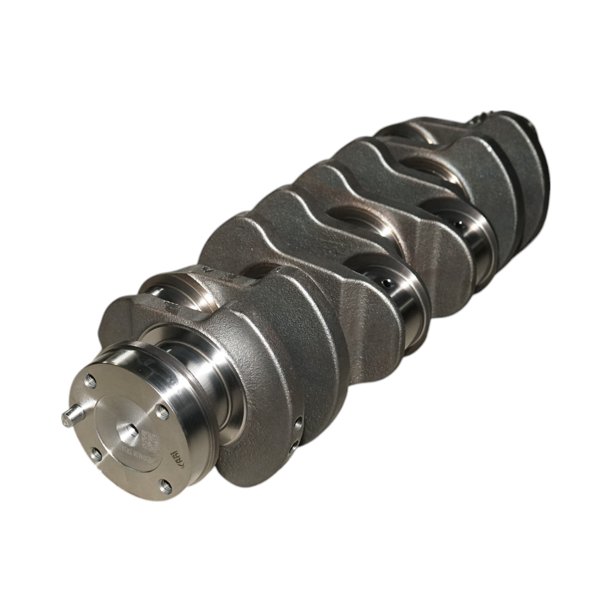 Arbore cotit (vibrochen) John Deere cod OEM RE504638, RE50618 - motor 4045T/4045D/4045H PowerTech, 4039T/4039D; compatibil Seria 3000, 5025, 6010/6010SE, 6D, 6J, 5E, 6020/6020SE, 5020, 6000/6005, 5003/5005, 6003