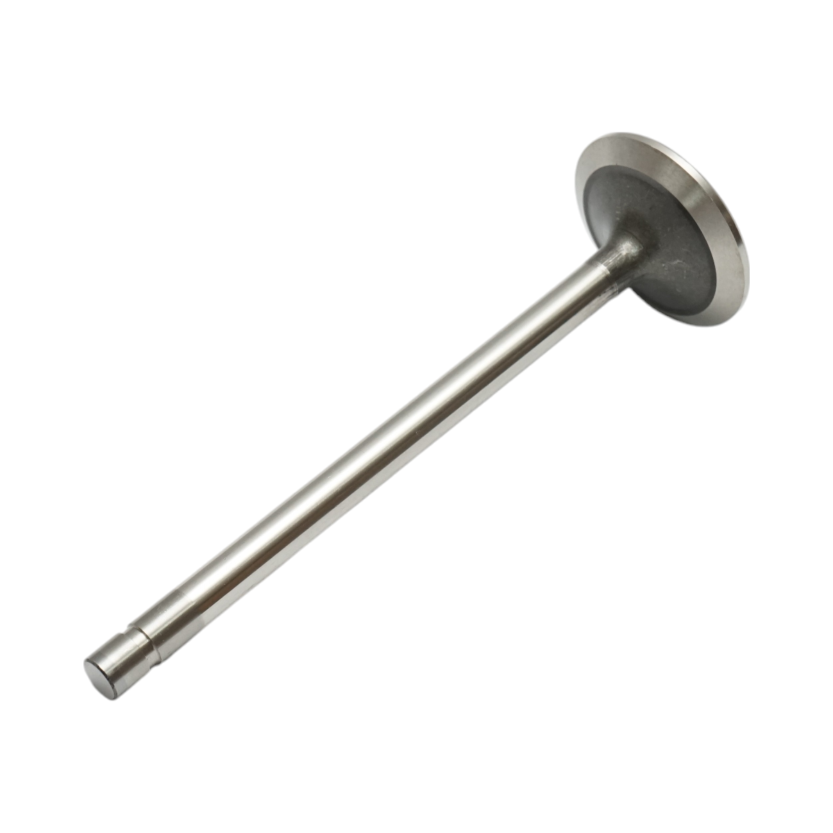 Supapa evacuare John Deere OEM R504061 R84619 VPA1021 43-153, L=157 mm, talpa 47 mm, tija 9.5 mm, pentru motoare 6076H 6068T PowerTech 6081H/6081T 6090R Tier2 6076A/6076T 6466A/6466D