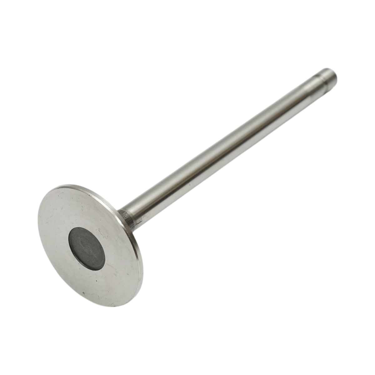 Supapa evacuare John Deere OEM R504061 R84619 VPA1021 43-153, L=157 mm, talpa 47 mm, tija 9.5 mm, pentru motoare 6076H 6068T PowerTech 6081H/6081T 6090R Tier2 6076A/6076T 6466A/6466D