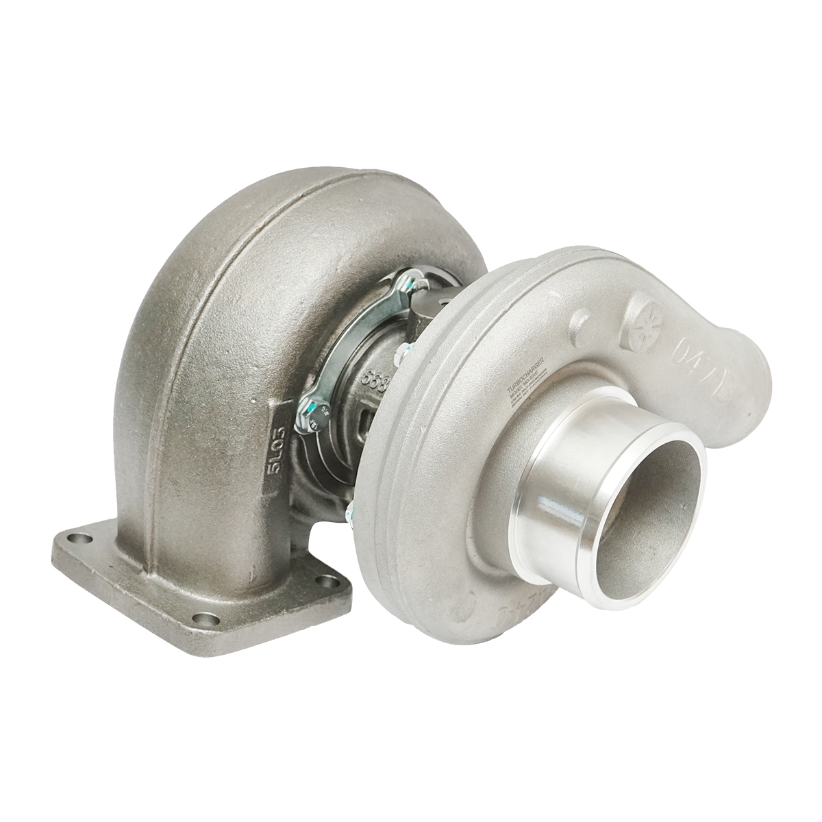 Turbo John Deere OEM RE60046, 471049-0004, 40-30392 compatibil motoare 3029DF128, 3029TF158, 4039DF008, 4039TF008, 4045DF158, 4045HF157, 4045HF158, 4045TF157, 4045TF158, 4045TF258