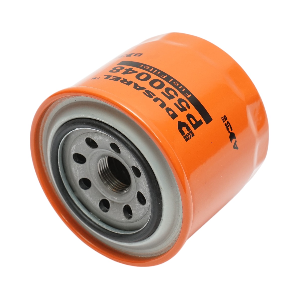 Filtru combustibil JOHN DEERE 80x93.4 mm, filet M20 x 1.5, cod OEM MIU800645 / 119000-55600 / PMFF253J, compatibil 27D, 35D, 50D, 110 TLB, 204K, 304K, 790, 997, 1445-1585, 1600 TURBO SERIES II, 1905, 2027R-2038R, 2520, 2720, 3005, 3025D/3025E,