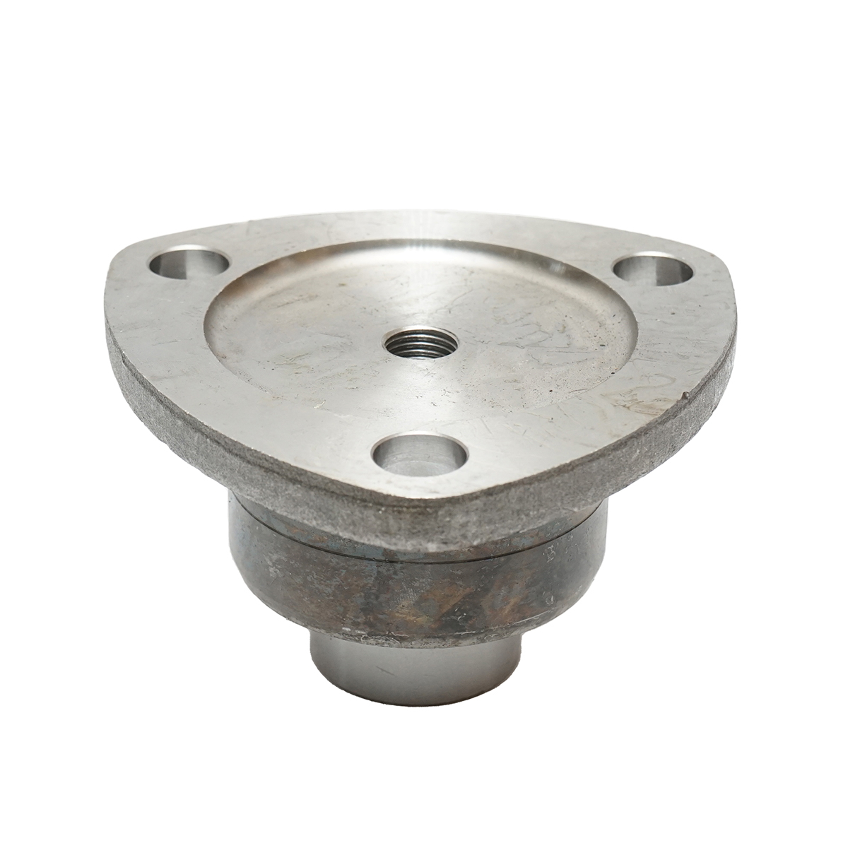 Pivot directie New Holland TM si Case IH MXM, Fiat, cod OEM 5137138, inaltime 59 mm, 3 gauri, diametru gaura 15 mm, distanta intre gauri 100 mm