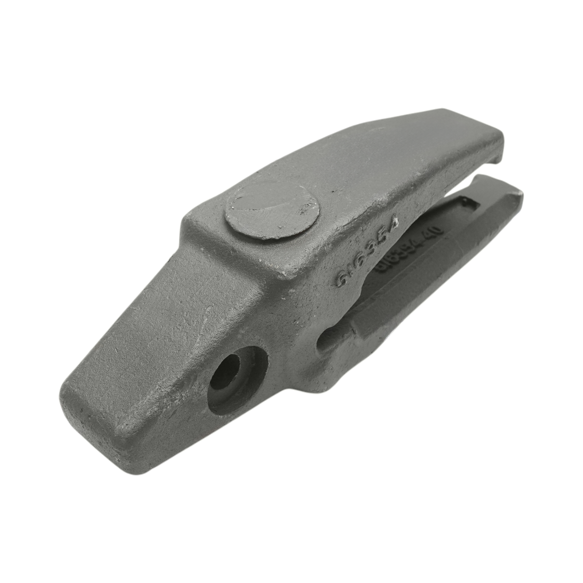 Adaptor dinte cupa Caterpillar J350 cod OEM 6i6354 pentru excavator 40 mm compatibil M322C, 320C L, 322B L, 330 L, 345B II, 324D, 320D3 GC, 320D2, 323D L, 323E L, 325F