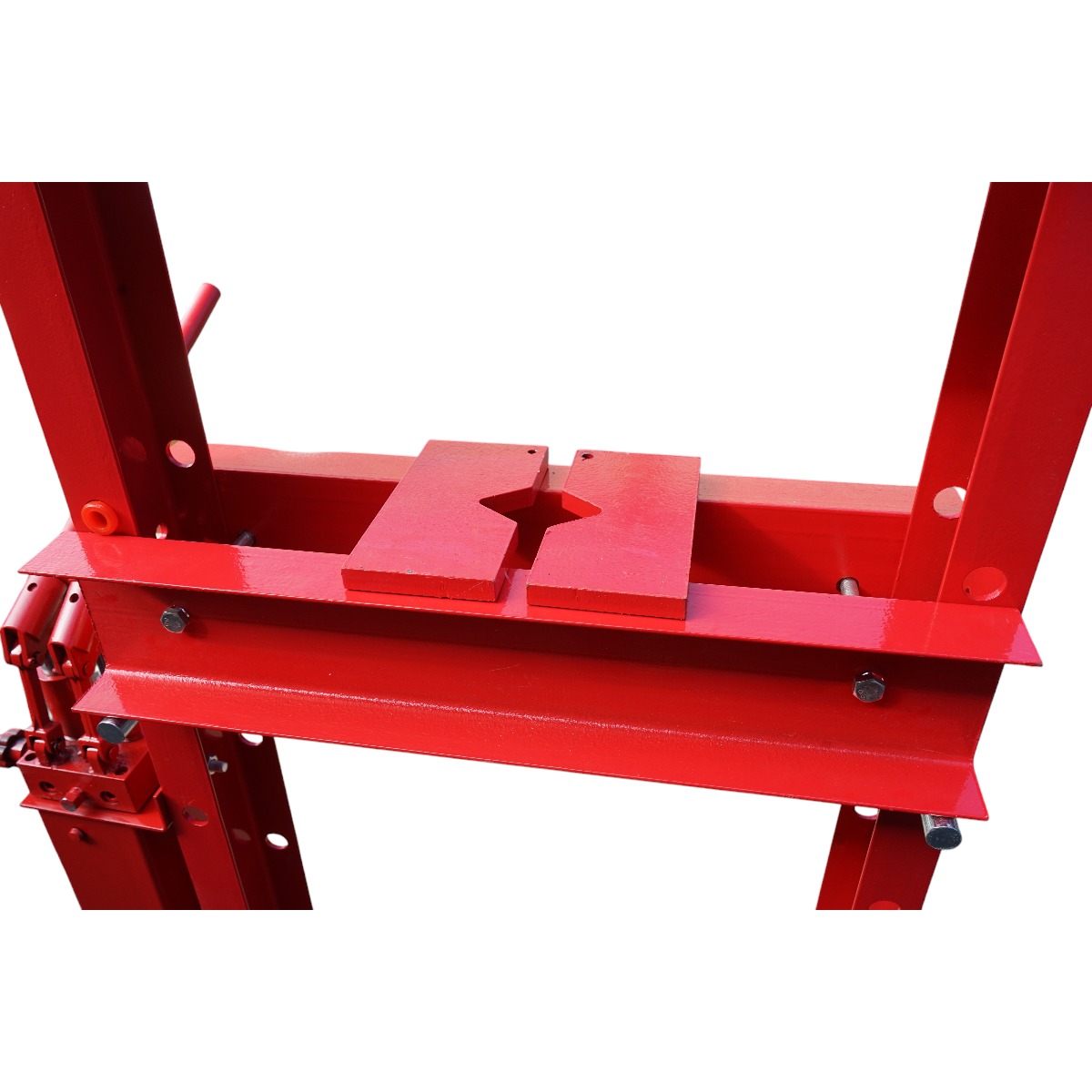 Presa hidraulica 20T, deschidere reglabila 0-900 mm, cursa piston 0-130 mm, inaltime 1510 mm, latime 600 mm, greutate 76 kg