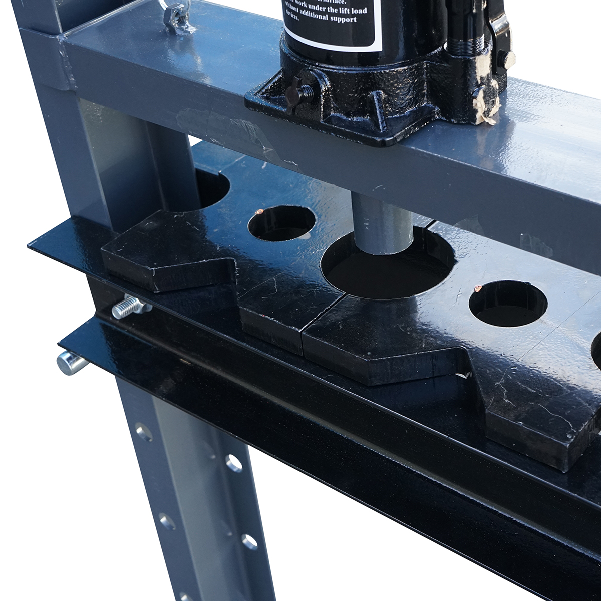 Presa hidraulica 20T, deschidere reglabila 30-950 mm, cursa piston 0-120 mm, inaltime 1400 mm, latime 580 mm, greutate 50 kg