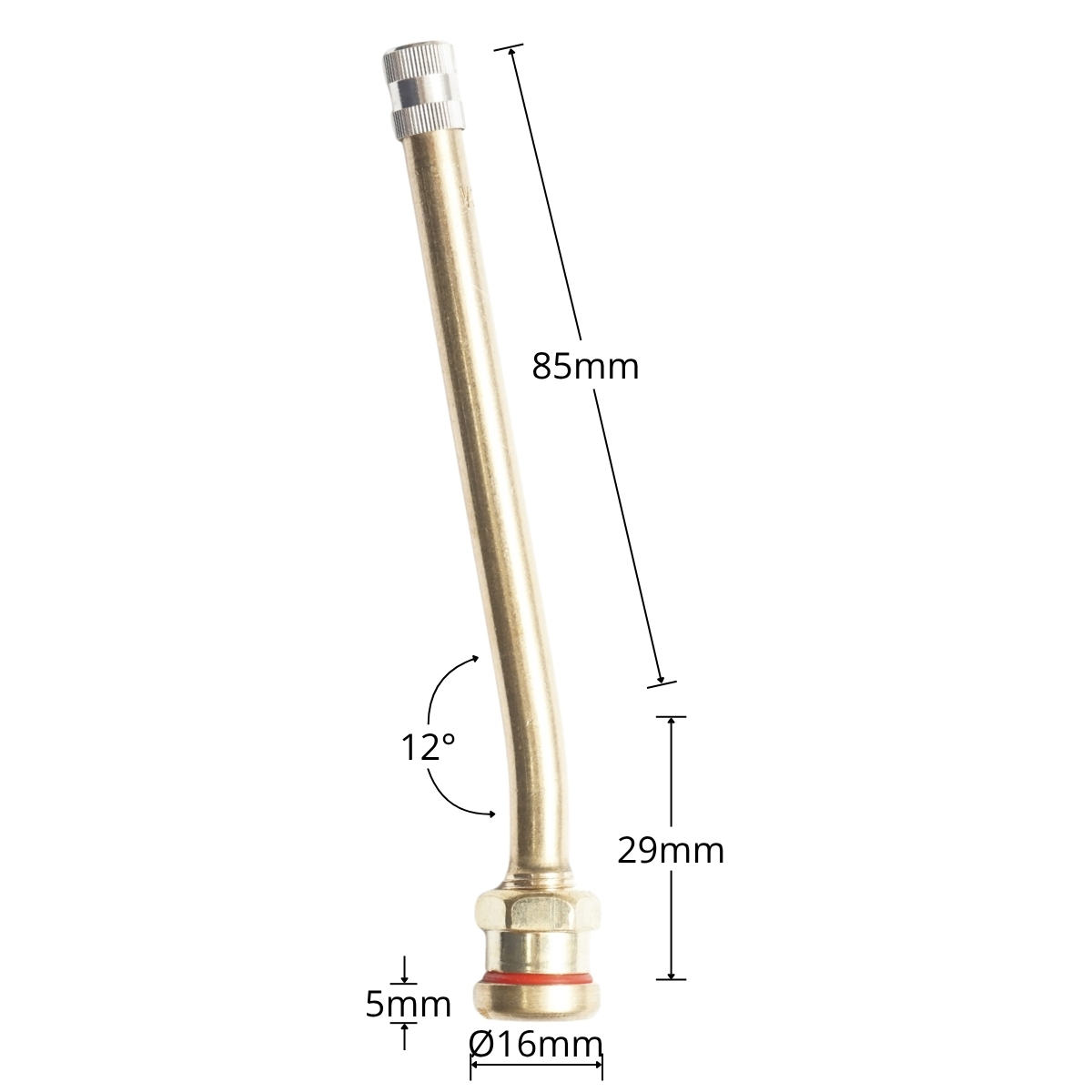 Valva roata camion tubeless 114mm V3-20-8