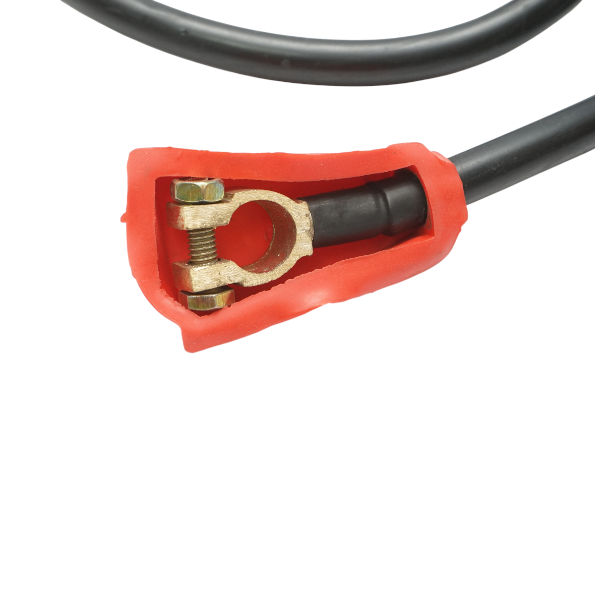 Borna baterie PLUS (Pozitiva) cu cablu 1220 mm Massey Ferguson, cod OEM 3614439M93, M923614439