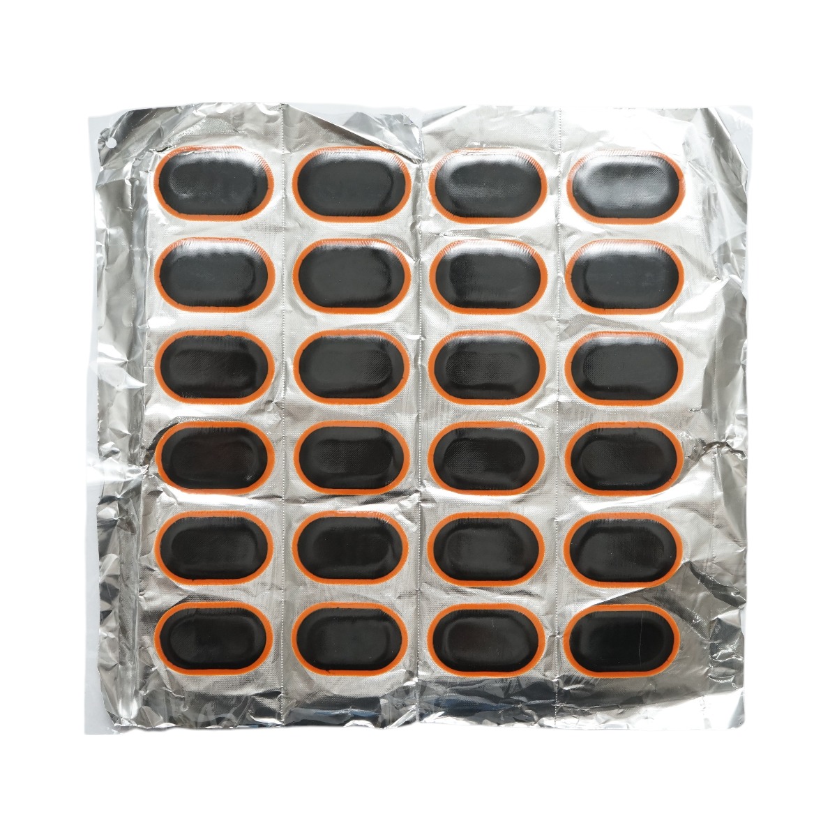 Petice vulcanizare ovale 33x53mm pentru camere de aer 24 buc/set Maruni made in Japan