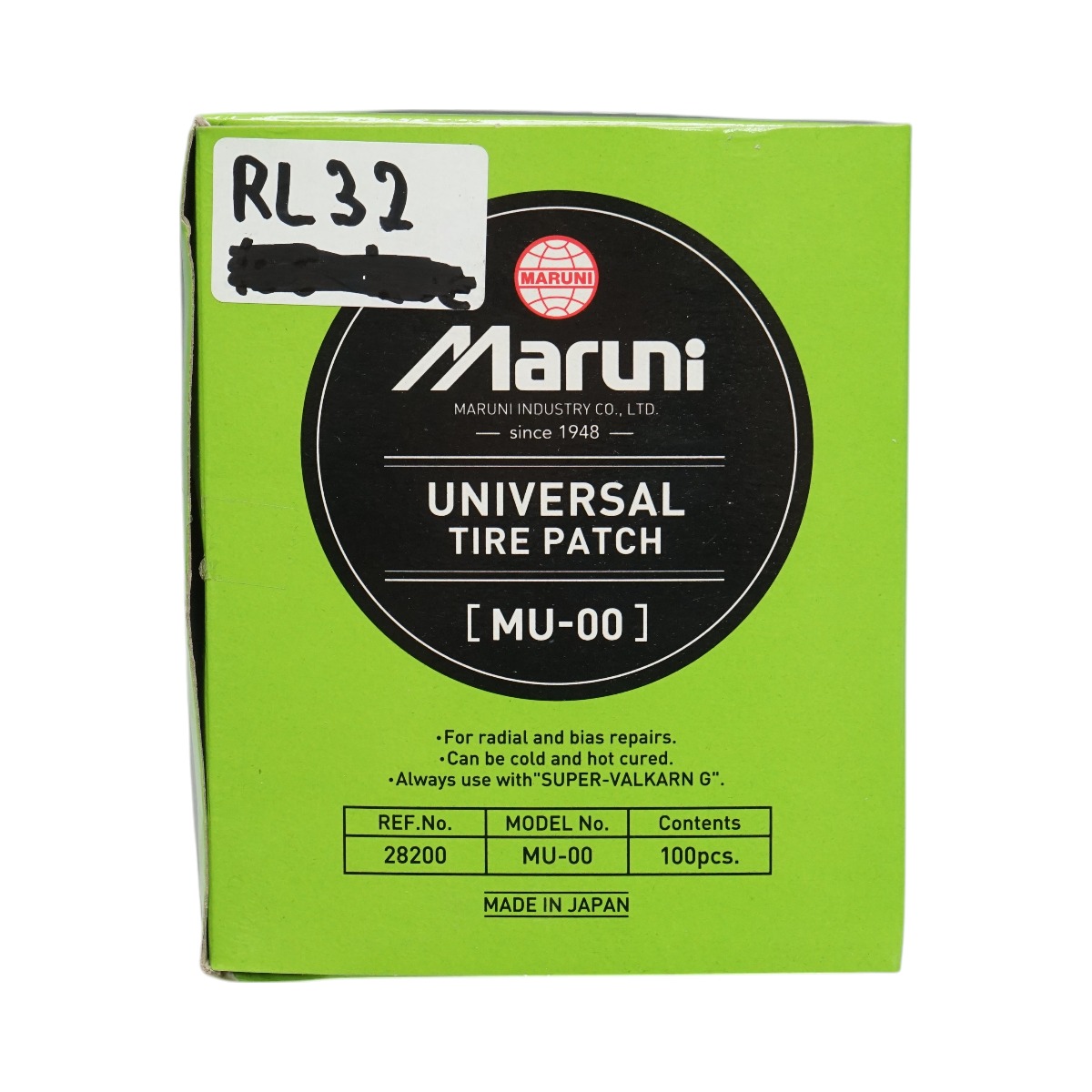 Petice vulcanizare rotunde 43mm MU-00 pentru camere de aer Maruni, made in Japan