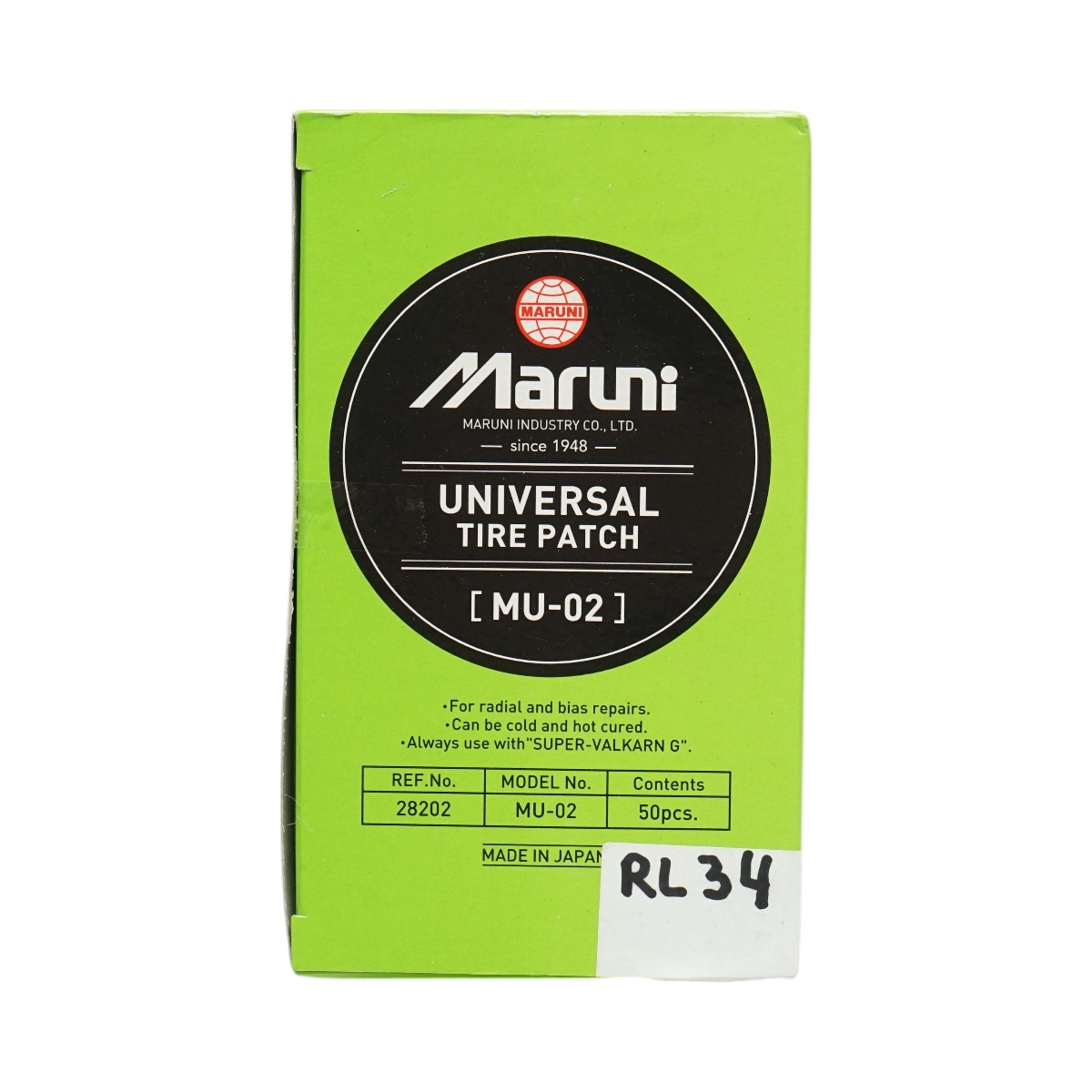 Petice vulcanizare rotunde 78mm MU-02 pentru camere de aer Maruni, made in Japan