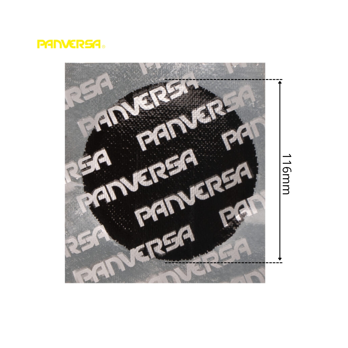 Petice vulcanizare rotunde 116mm PP6 pentru camere de aer Panversa